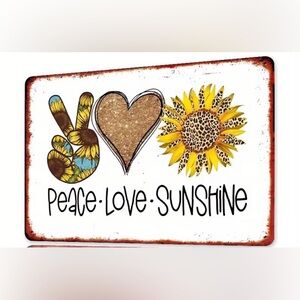 New 8x12” Metal Sign